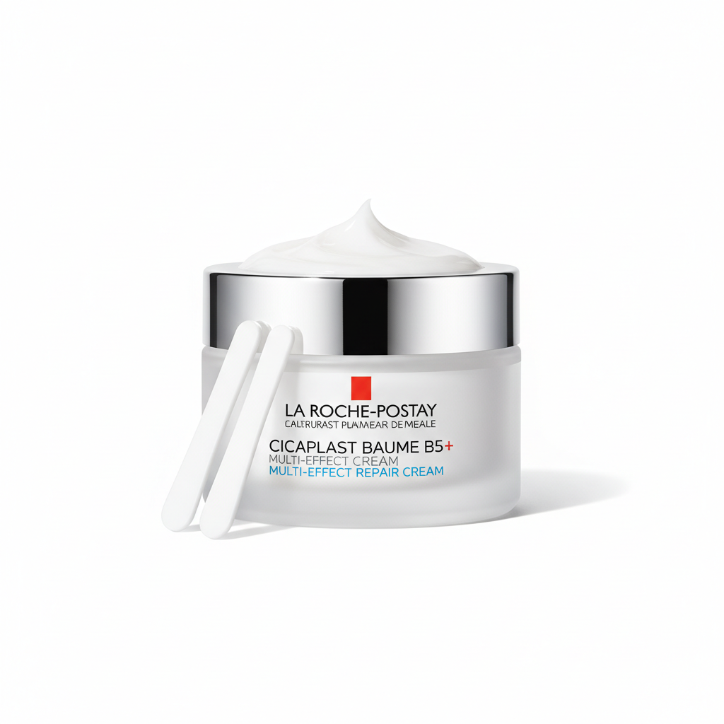La Roche-Posay Multi-Effect Repair Cream on a clean white background